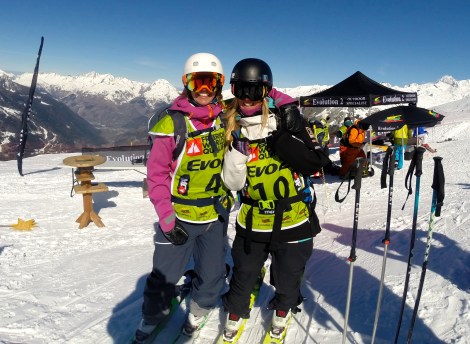 Isabel Mattsson, Ulrika Celsing, Freeride, France, Snow,